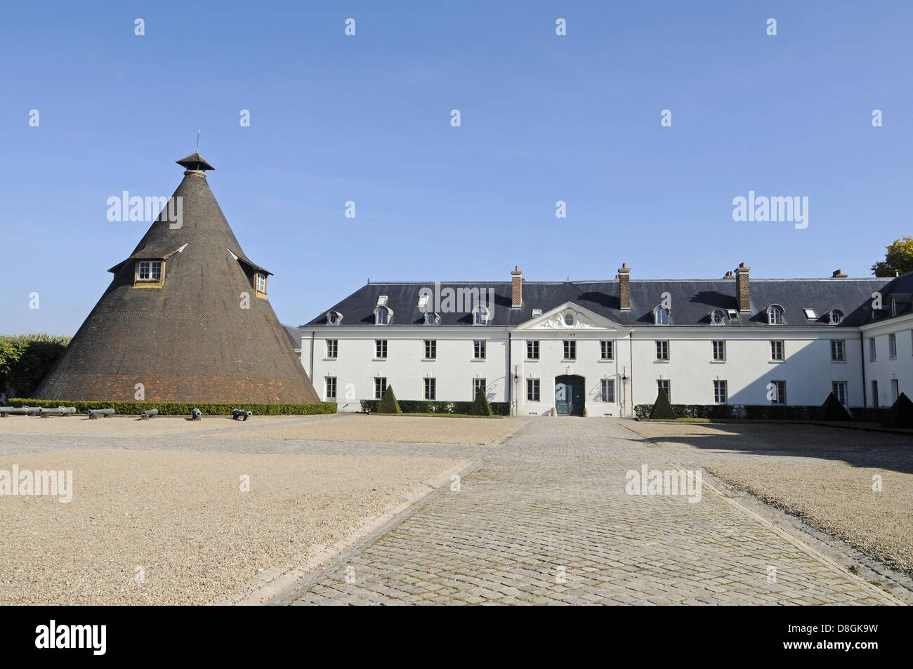 Chateau de la Verrerie Stock Photo