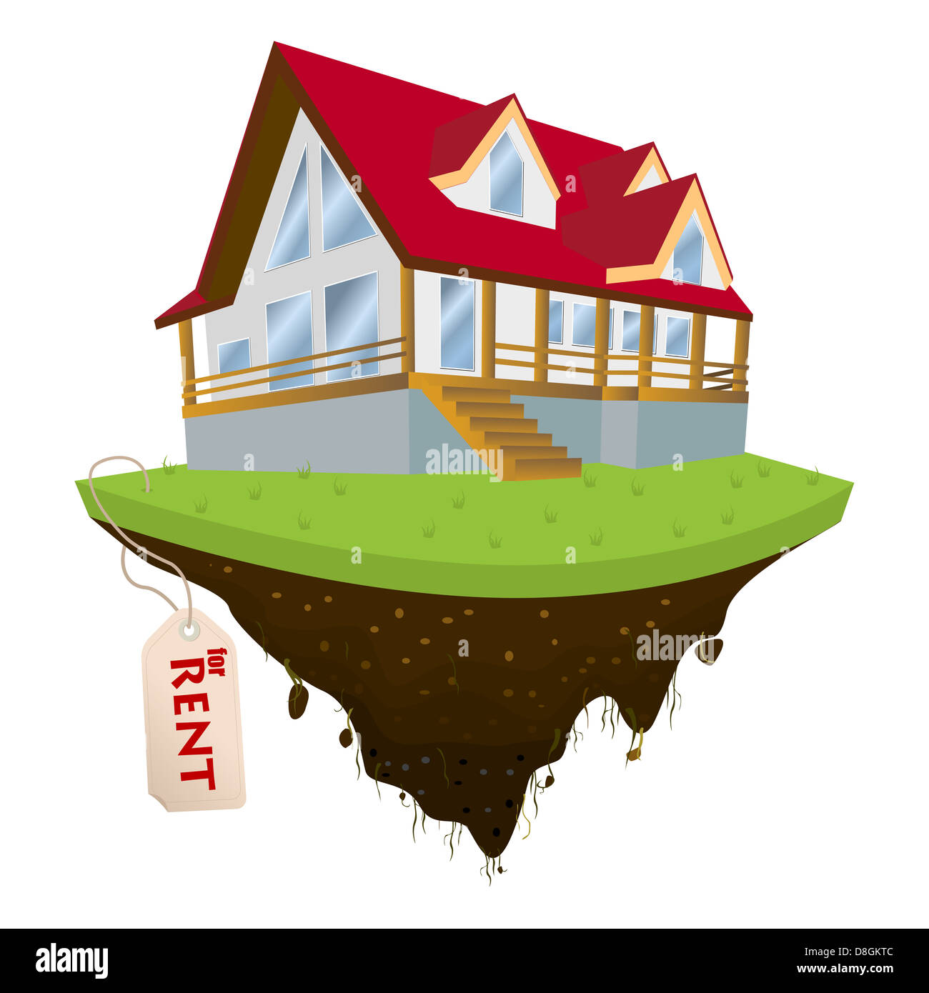 House for rent Stock Photo Alamy