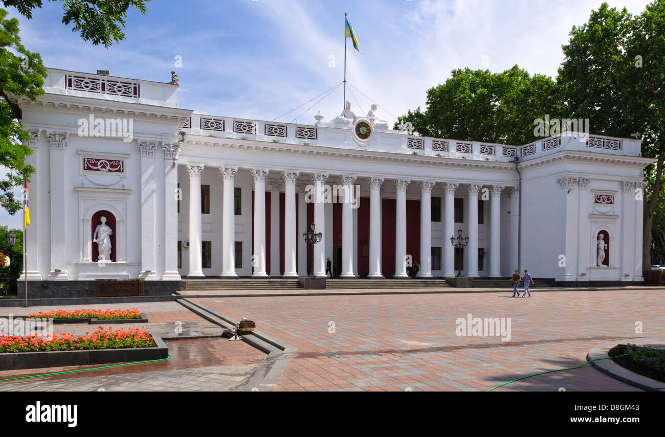 City Hall, Odessa, Ukraine Stock Photo Alamy
