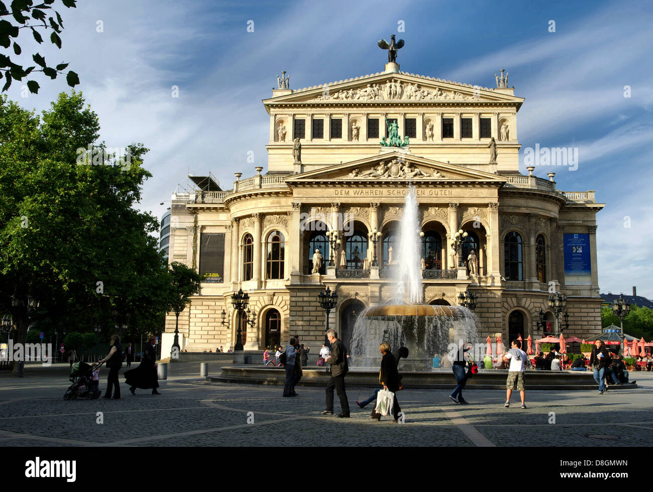 Alte Oper Stock Photo