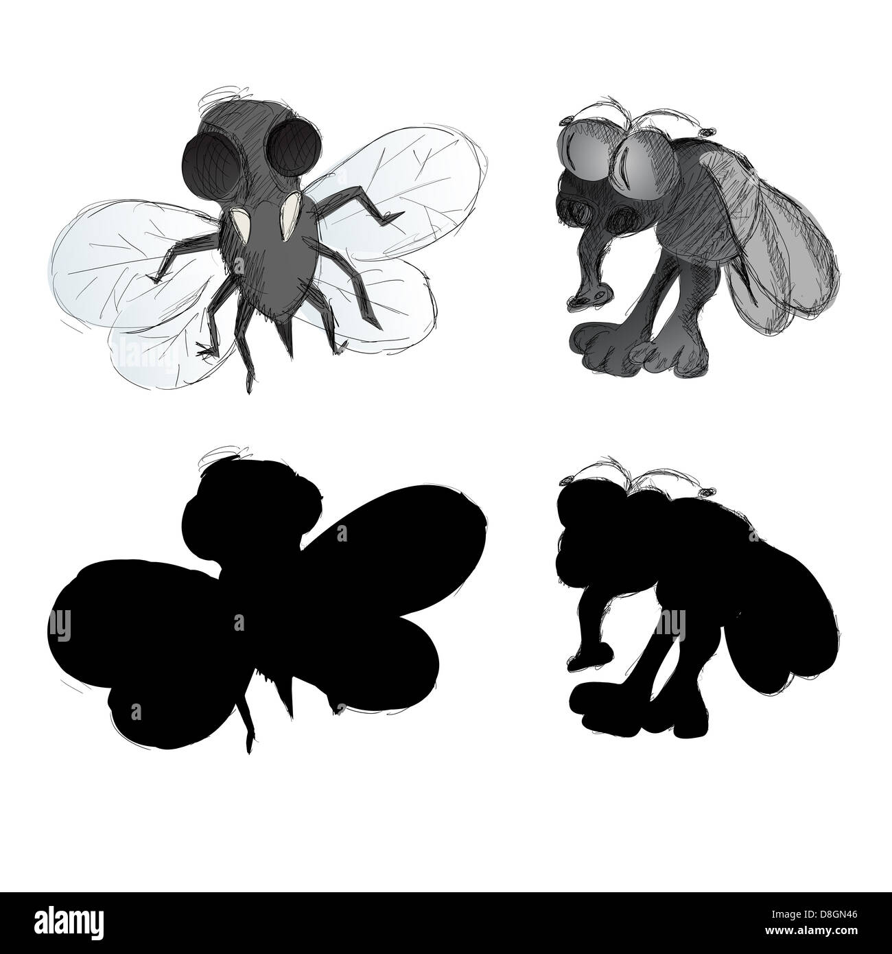 Ugly bugs Stock Photo - Alamy