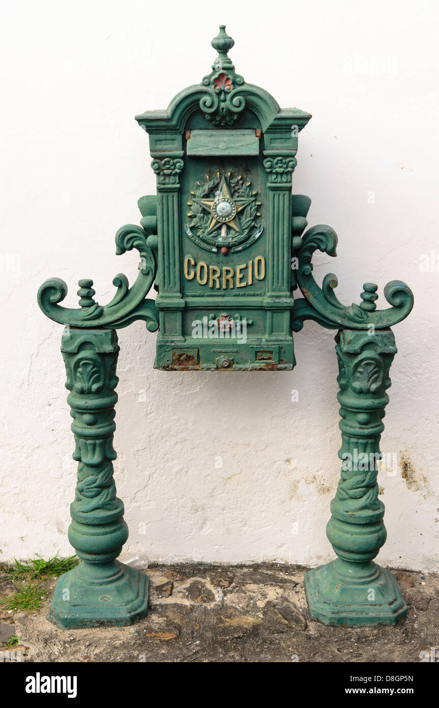 Mail box in Salvador da Bahia, Brazil Stock Photo Alamy