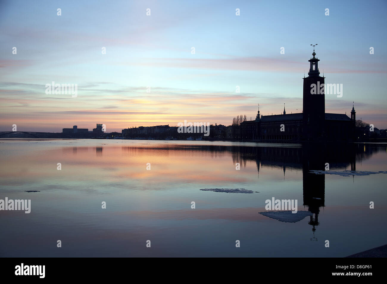 Stockholm town hall Stock Photo