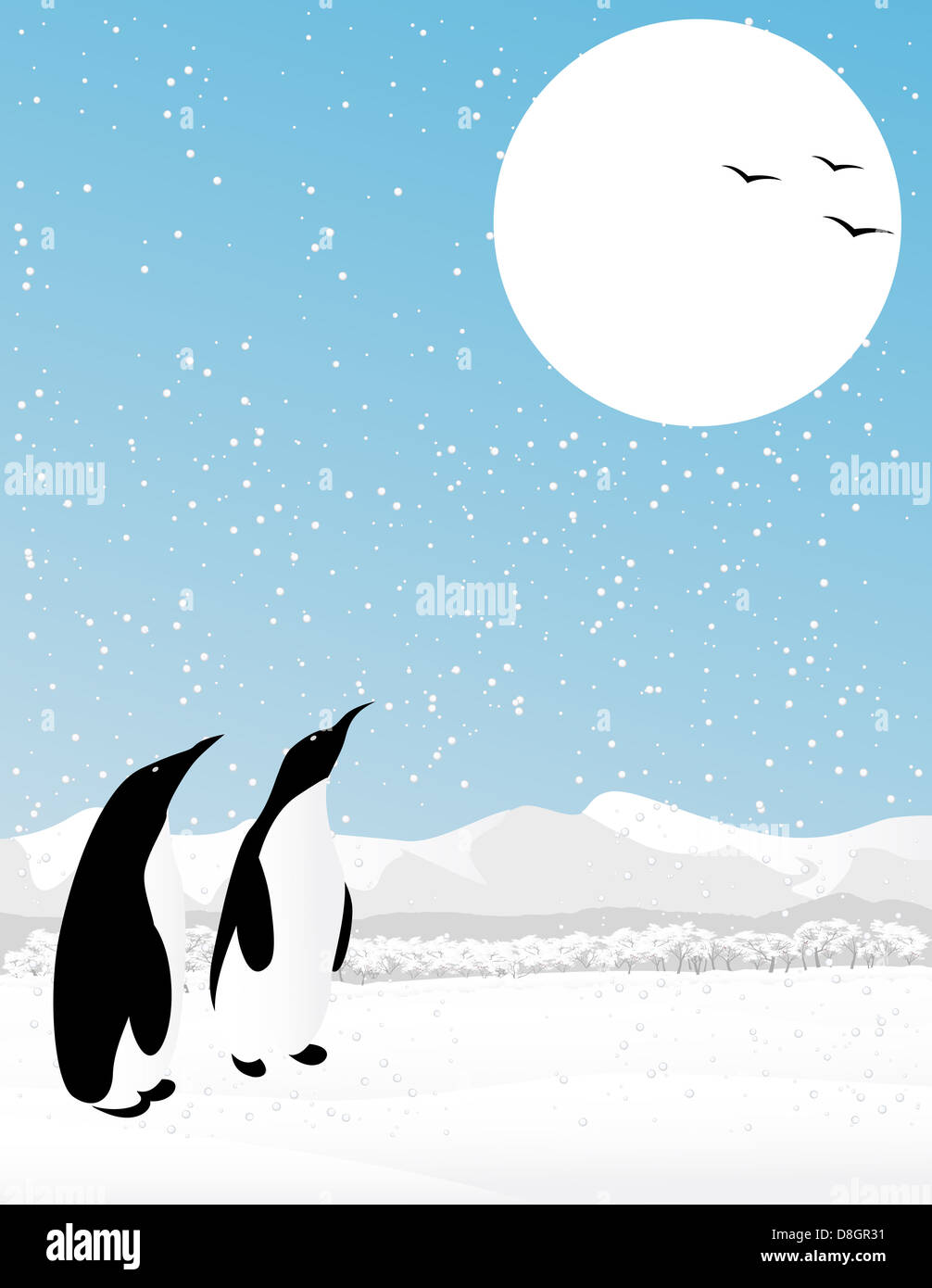 Penguin scene hi-res stock photography and images - Alamy