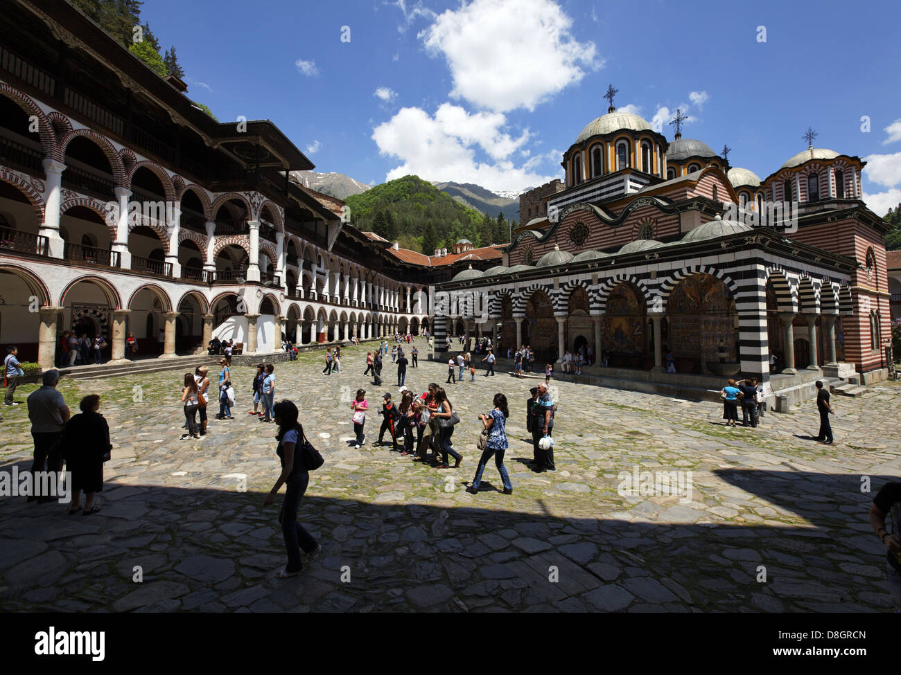 Bulgaria, Rila Monastery, UNESCO World Heritage Site, Abbey of Saint ...