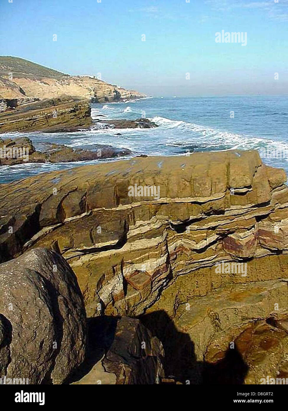 The Cabrillo tide pools, located along the coast, where ocean waves