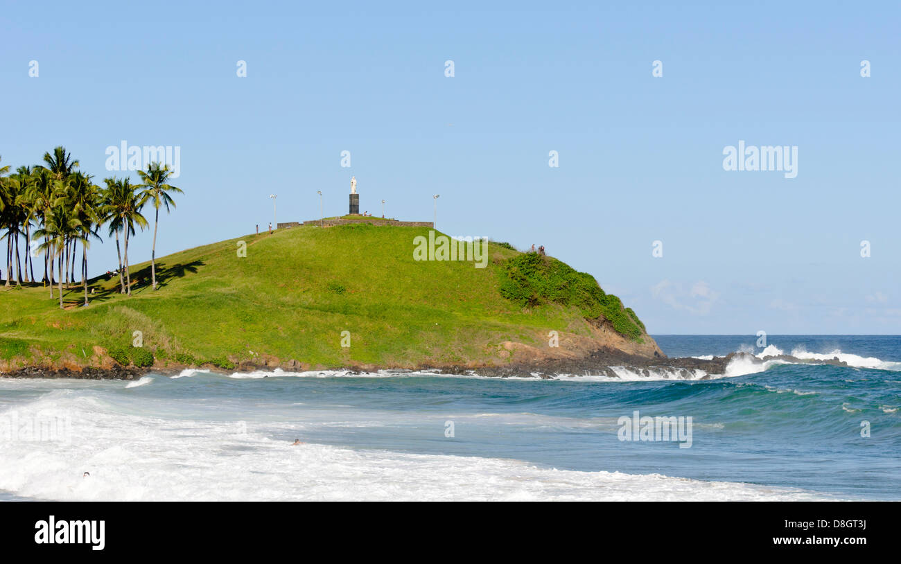 Morro Do Cristo Monument, Barra District, Salvador Da Bahia, Brazil ...