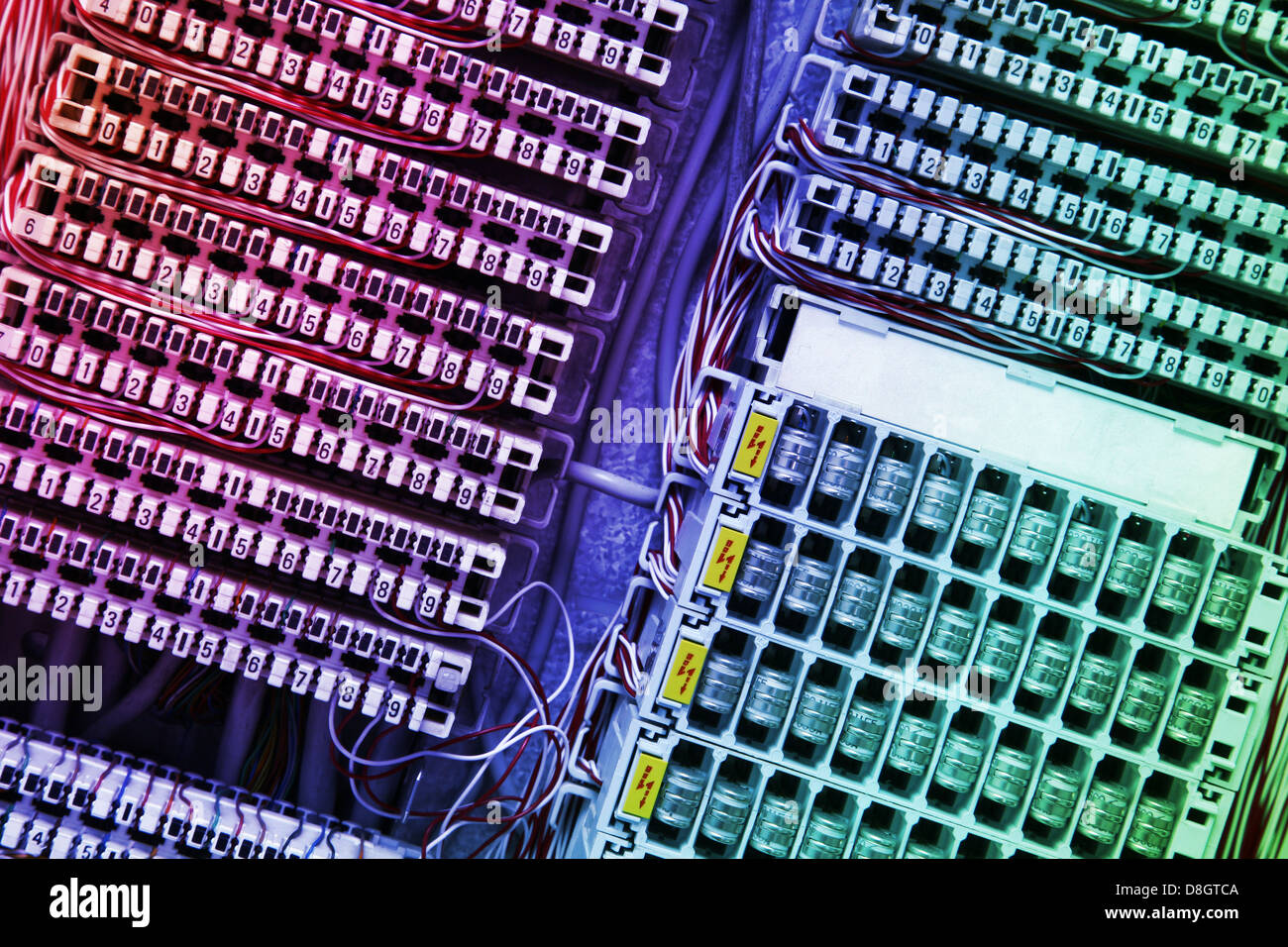 close up abstract electronic number board background Stock Photo Alamy