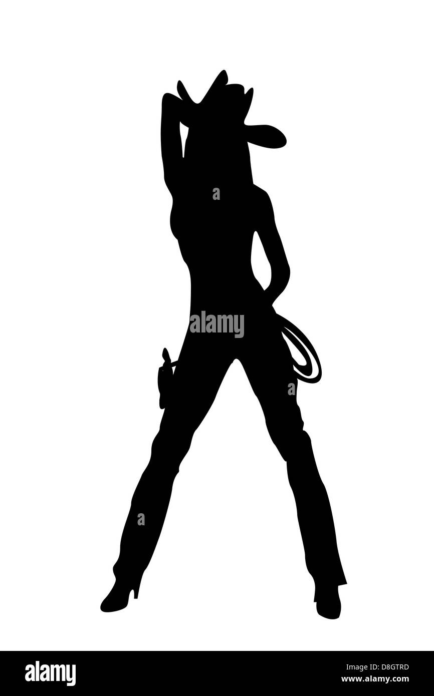 Cowgirls Cut Out Stock Images & Pictures - Alamy