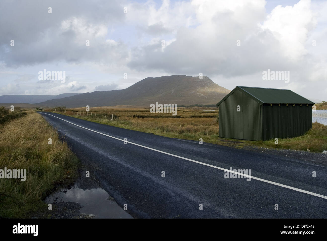 irish road Stock Photo