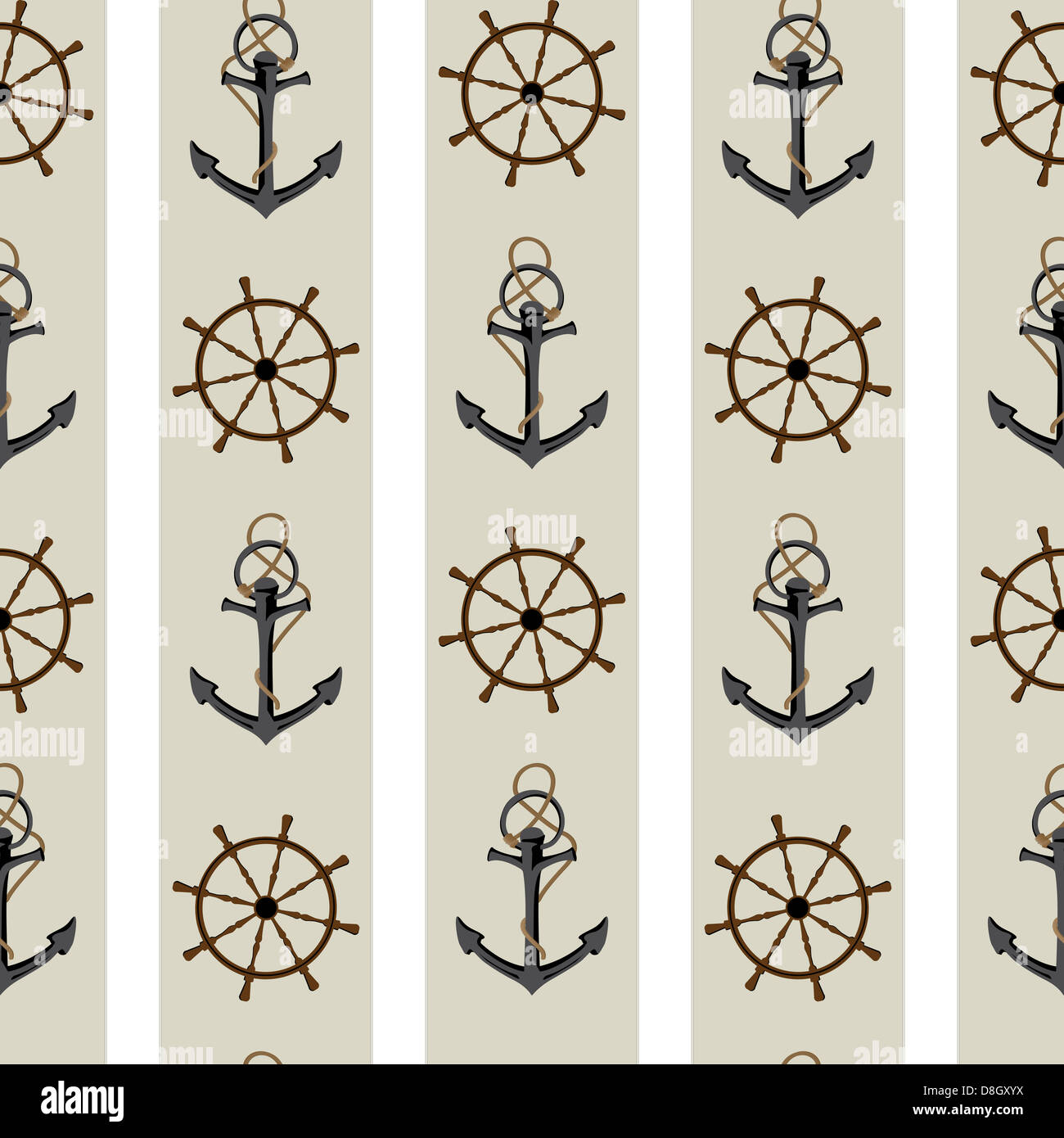Navy pattern Stock Photo