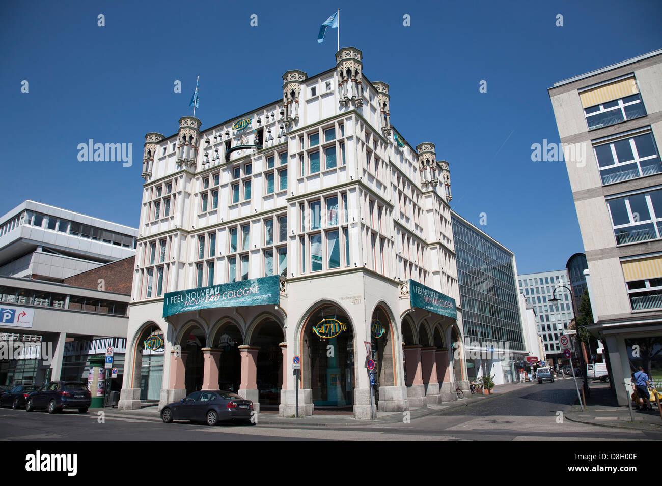 Glockengasse 4 in Cologne, the headquarter of 4711, Germany Stock Photo