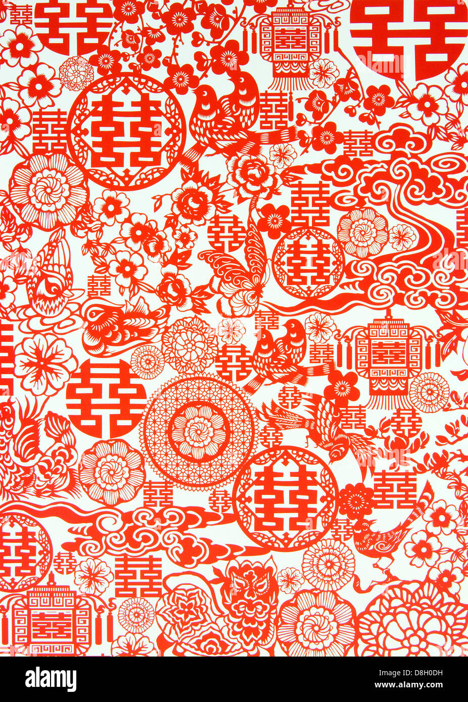 Chinese wallpaper hi-res stock photography and images - Alamy