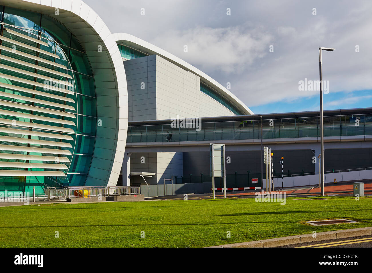 Terminal 2 building at Dublin International airport. Dublin, Ireland Stock Photo