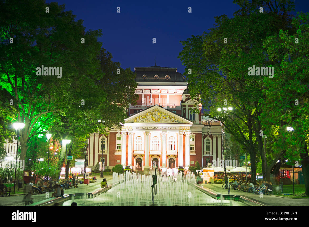 Europe, Bulgaria, Sofia, Ivan Vazov National Theatre Stock Photo - Alamy