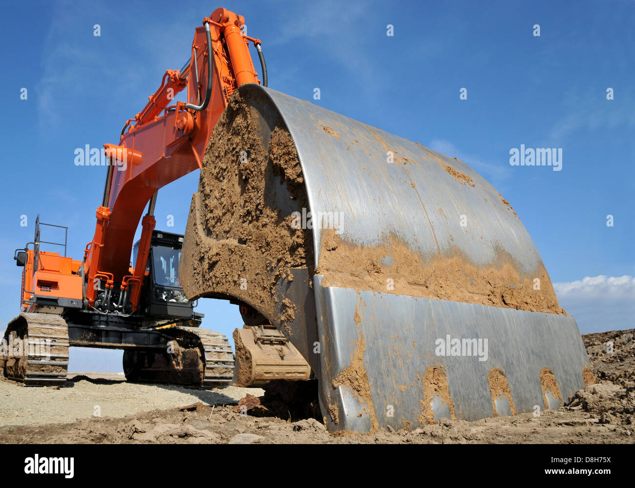 Ketter excavator Stock Photo