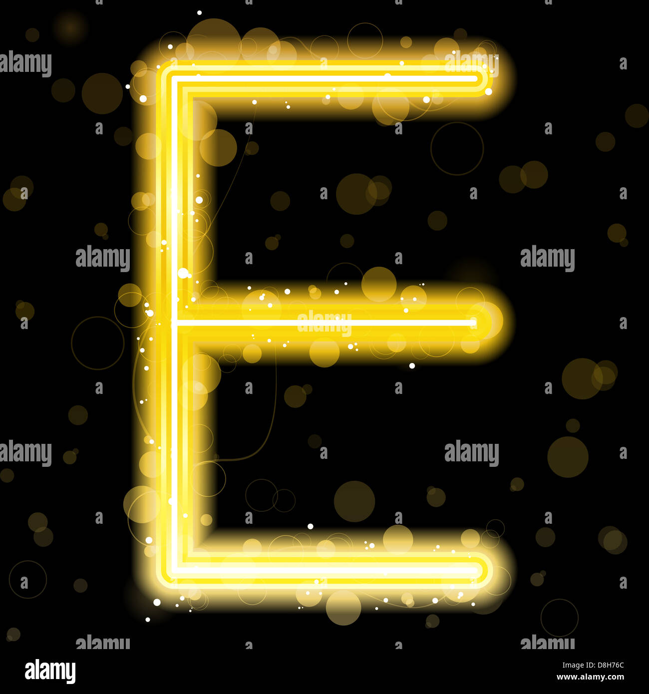 Vector - Alphabet Golden Letters with Glitter and Sparkles Stock Photo ...