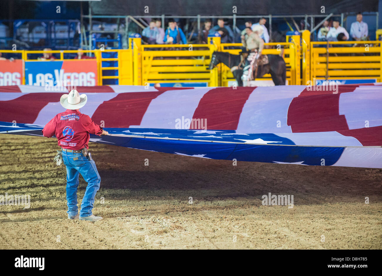 Opening Ceremony of the Helldorado Days Professional Rodeo in Las Vegas