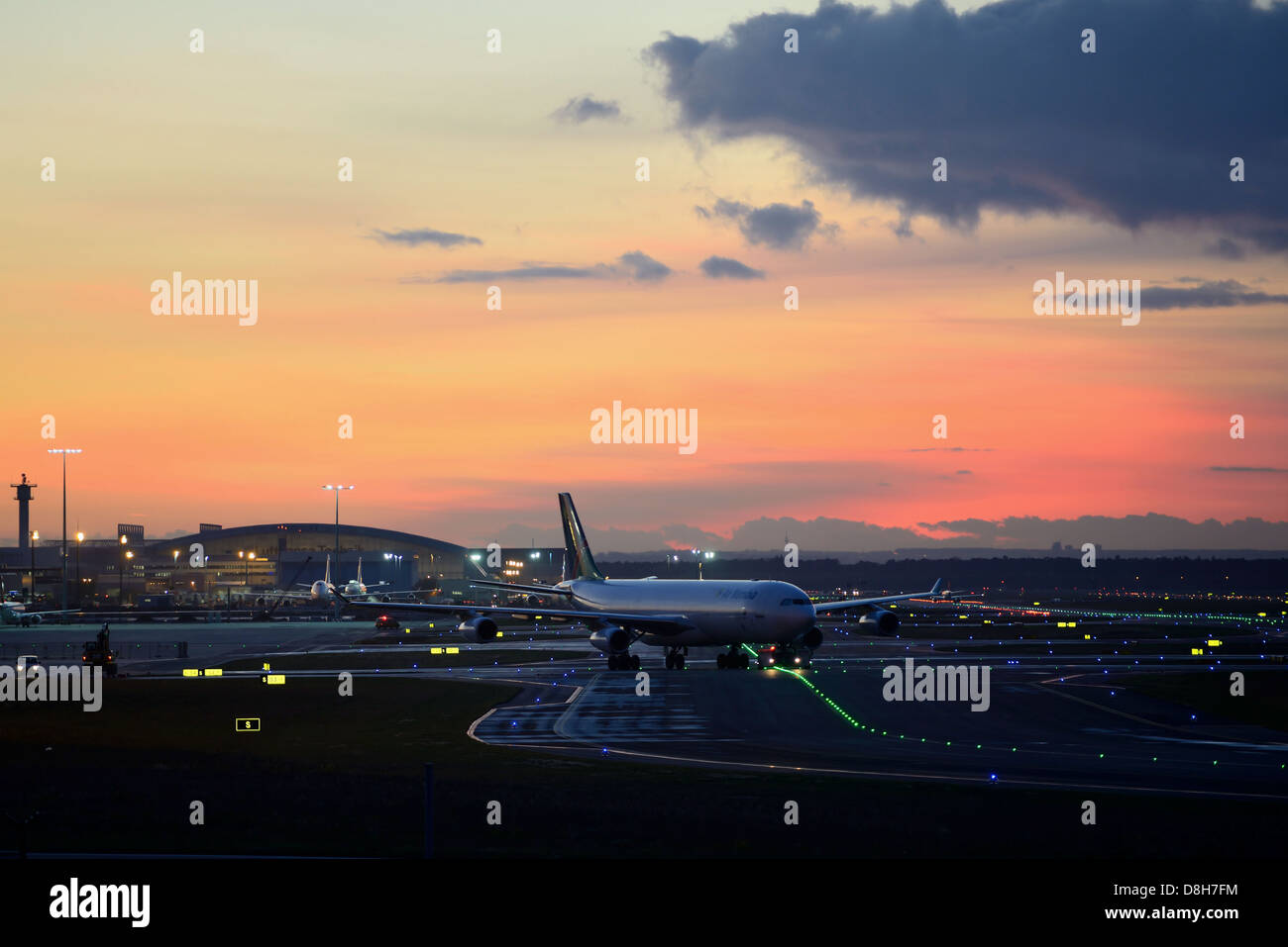 Frankfurt airport Stock Photo