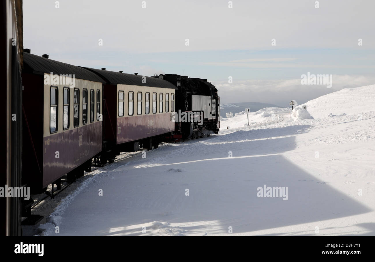 railway journey Stock Photo