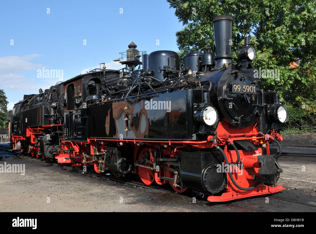 Steam engines Stock Photo