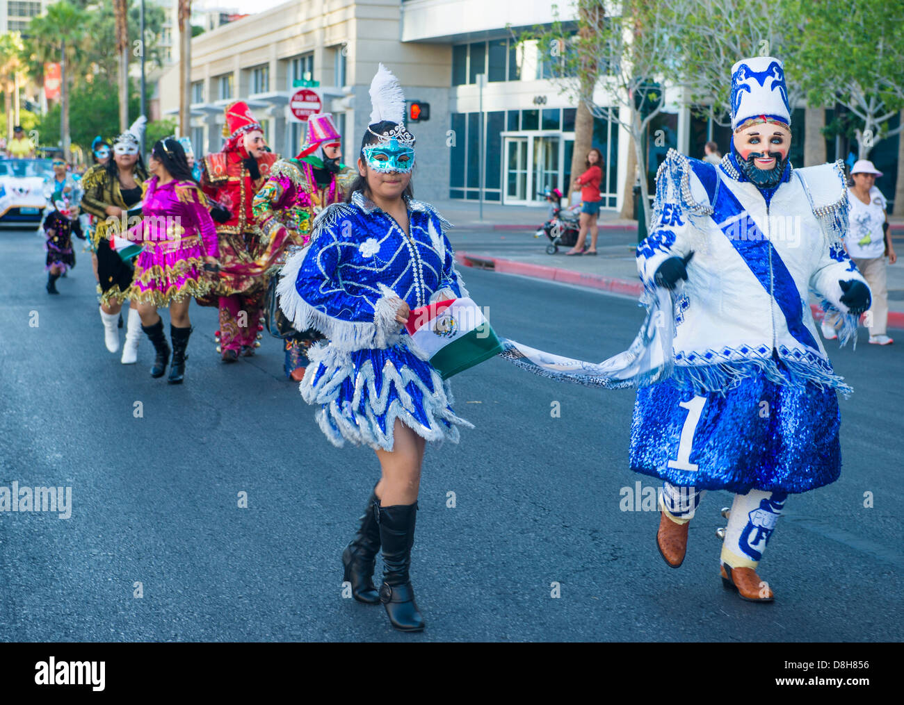 A Participants at the Helldorado Days Parade held in Las Vegas Stock