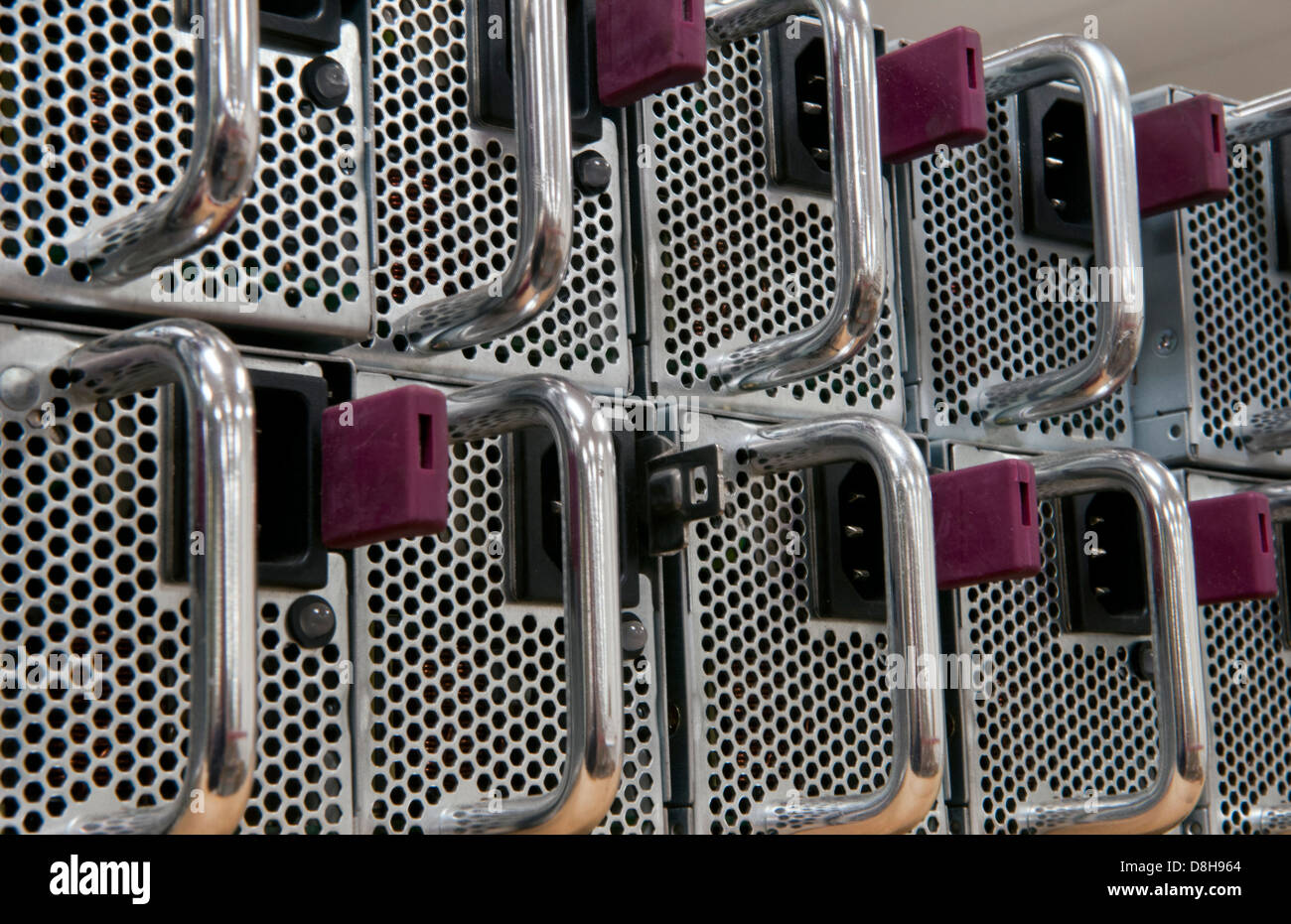 abstract of computer parts for assembly of modern technology for servers close up of metal parts