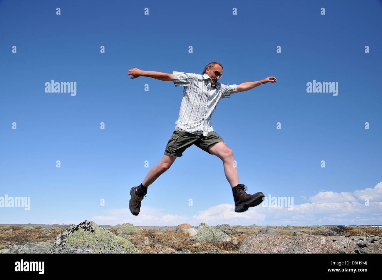 jump Stock Photo