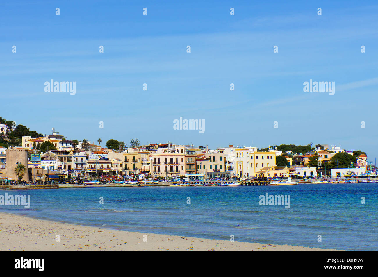 Mondello beach palermo sicily hires stock photography and images Alamy