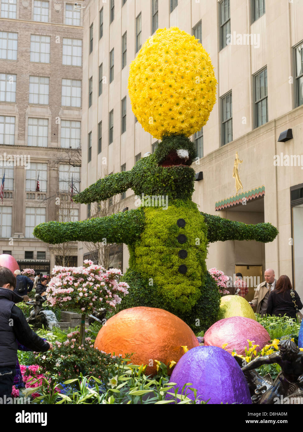 Easter rockefeller center manhattan new hires stock photography and