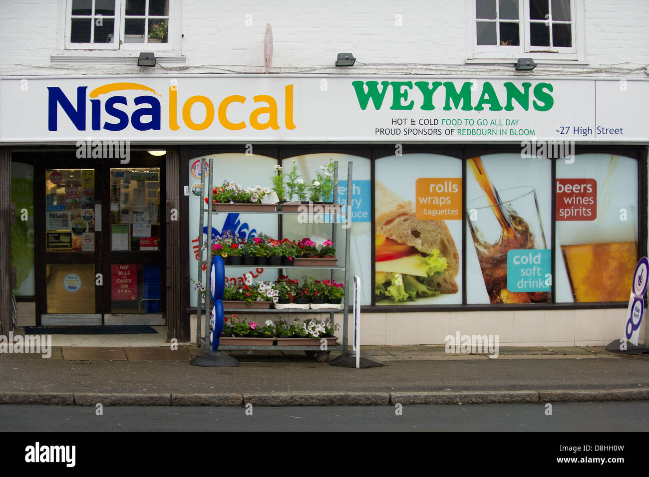 A local convenience store in Redbourn, UK Stock Photo Alamy