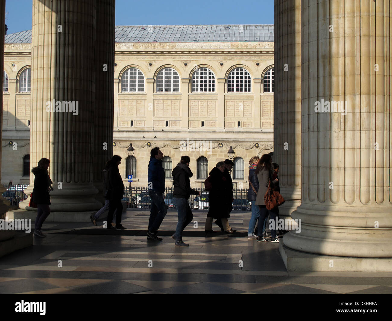 The Pantheon,Paris 5,Quartier Latin,France Stock Photo