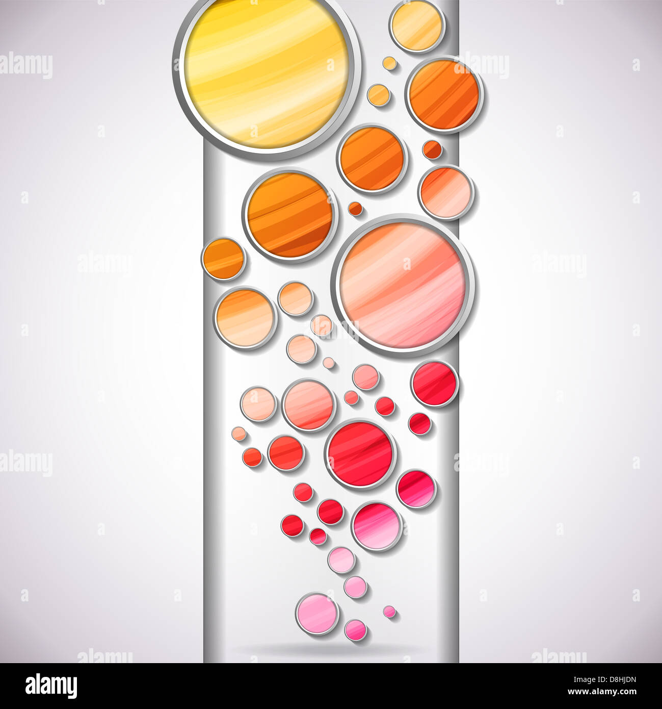 Vector - Abstract Colorful Circles Background Stock Photo - Alamy