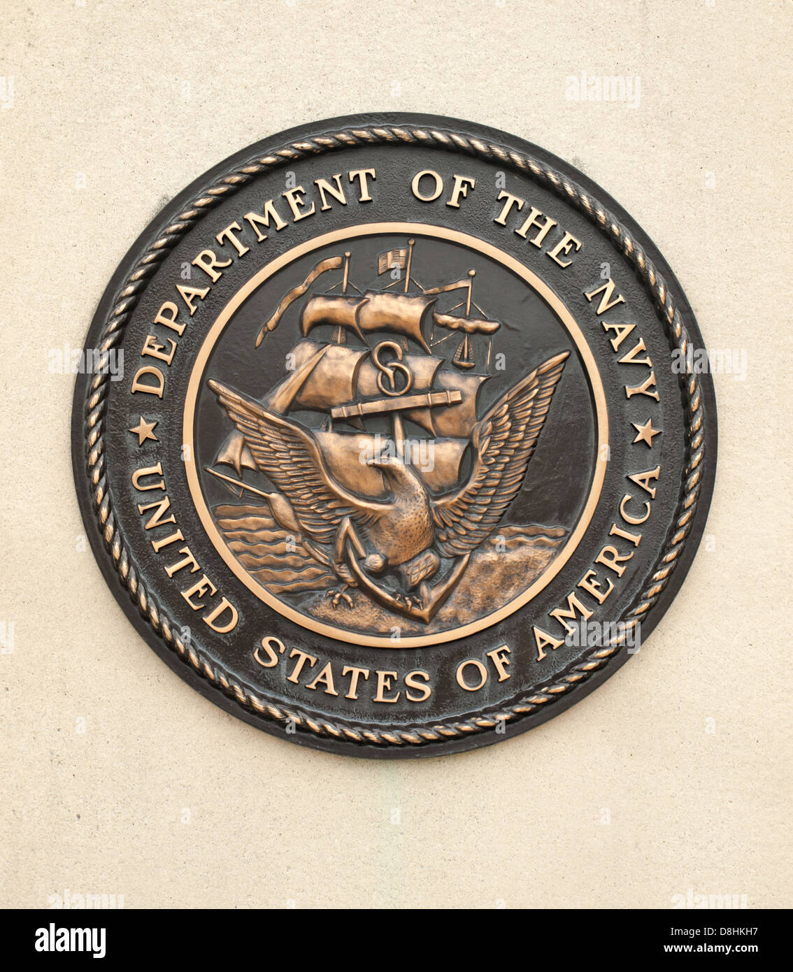 Navy plaque hi-res stock photography and images - Alamy