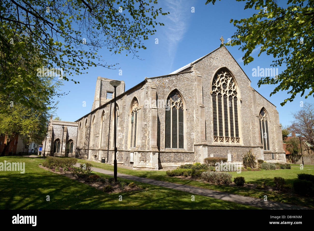 St Nicholas Church, North Walsham, Norfolk, East Anglia, UK Stock Photo
