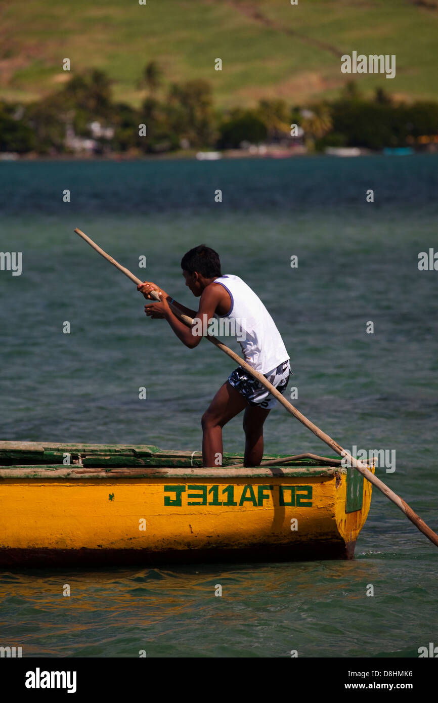 Mauritius fishing boat hi-res stock photography and images - Alamy