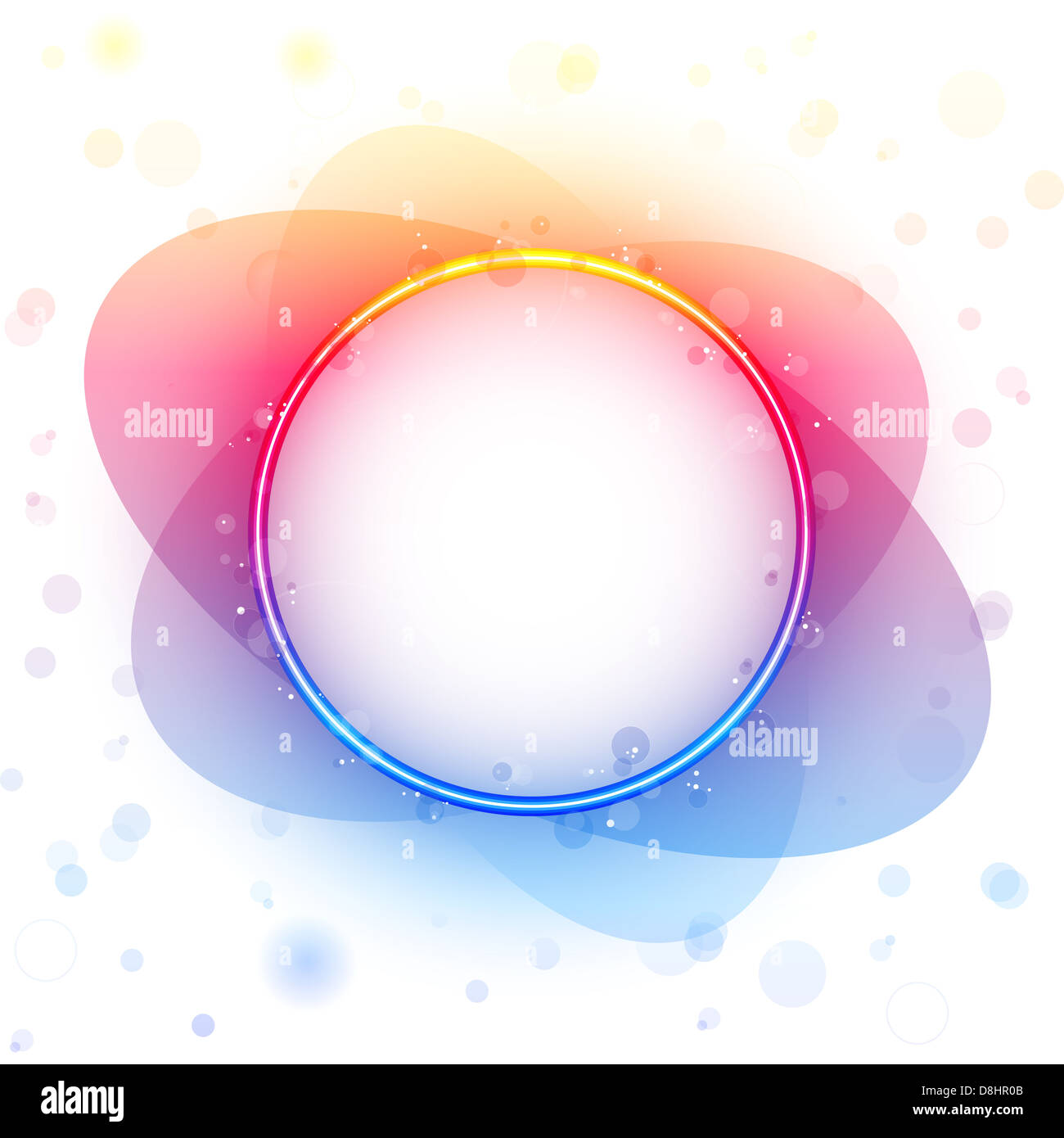 Download Vector - Rainbow Circle Border Transparency Effect Stock ...