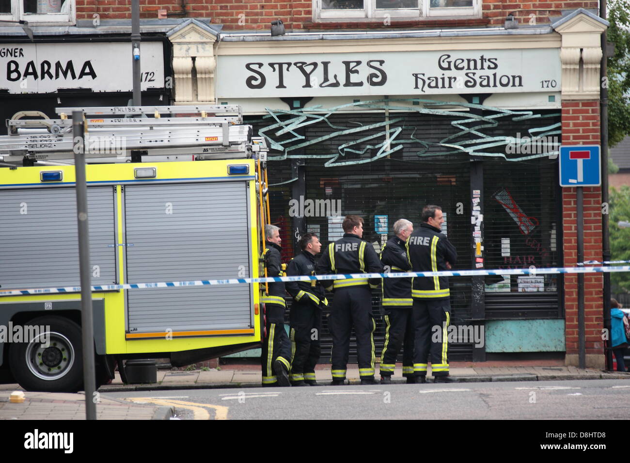 Wednesday 29th May. Deptford fatal fire. An elderly female has died ...