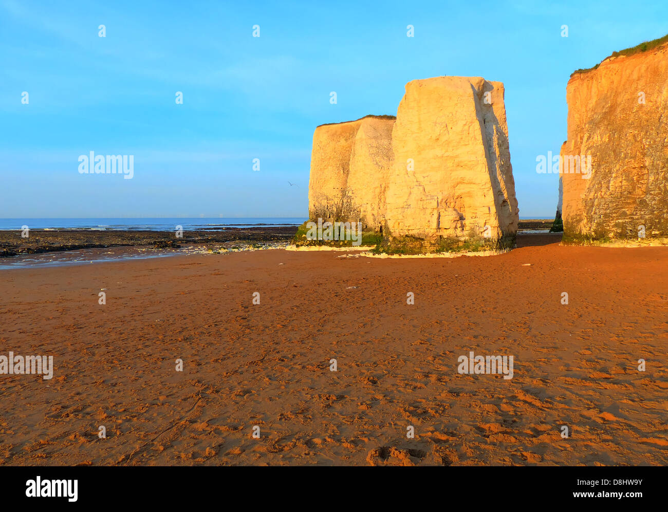Botany Bay Broadstairs at sunset Stock Photo Alamy