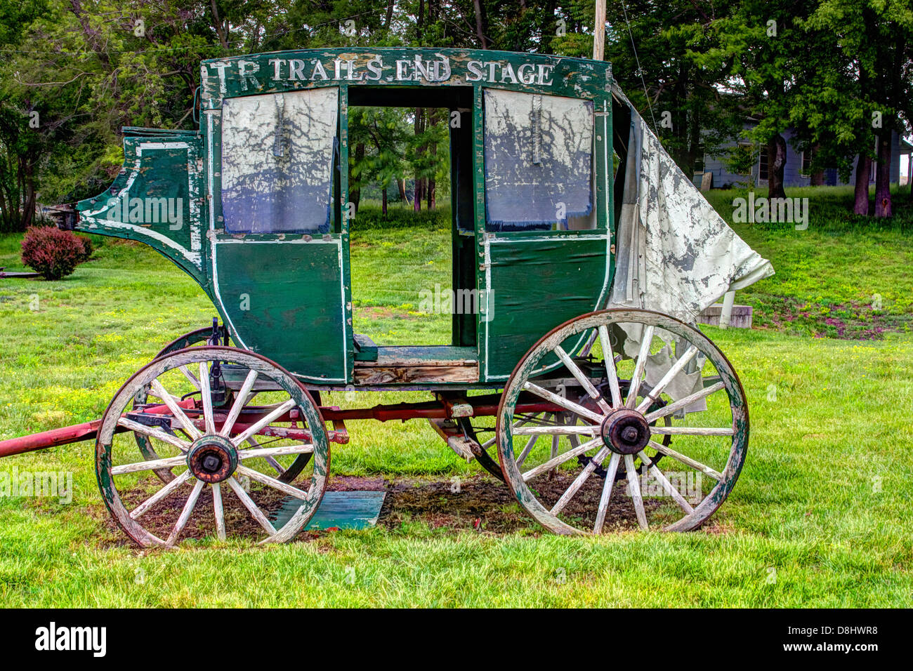 Horse drawn carriage stage coach hi-res stock photography and images ...