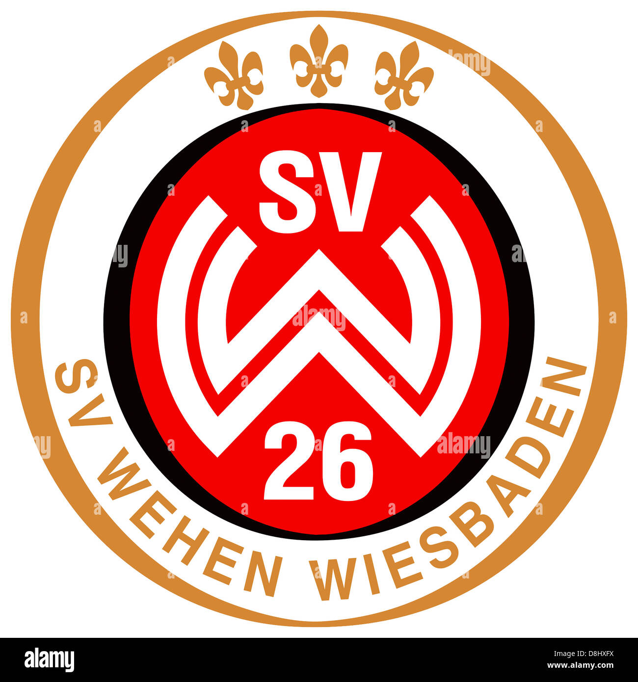 Logo of German football team SV Wehen Wiesbaden Stock Photo - Alamy 