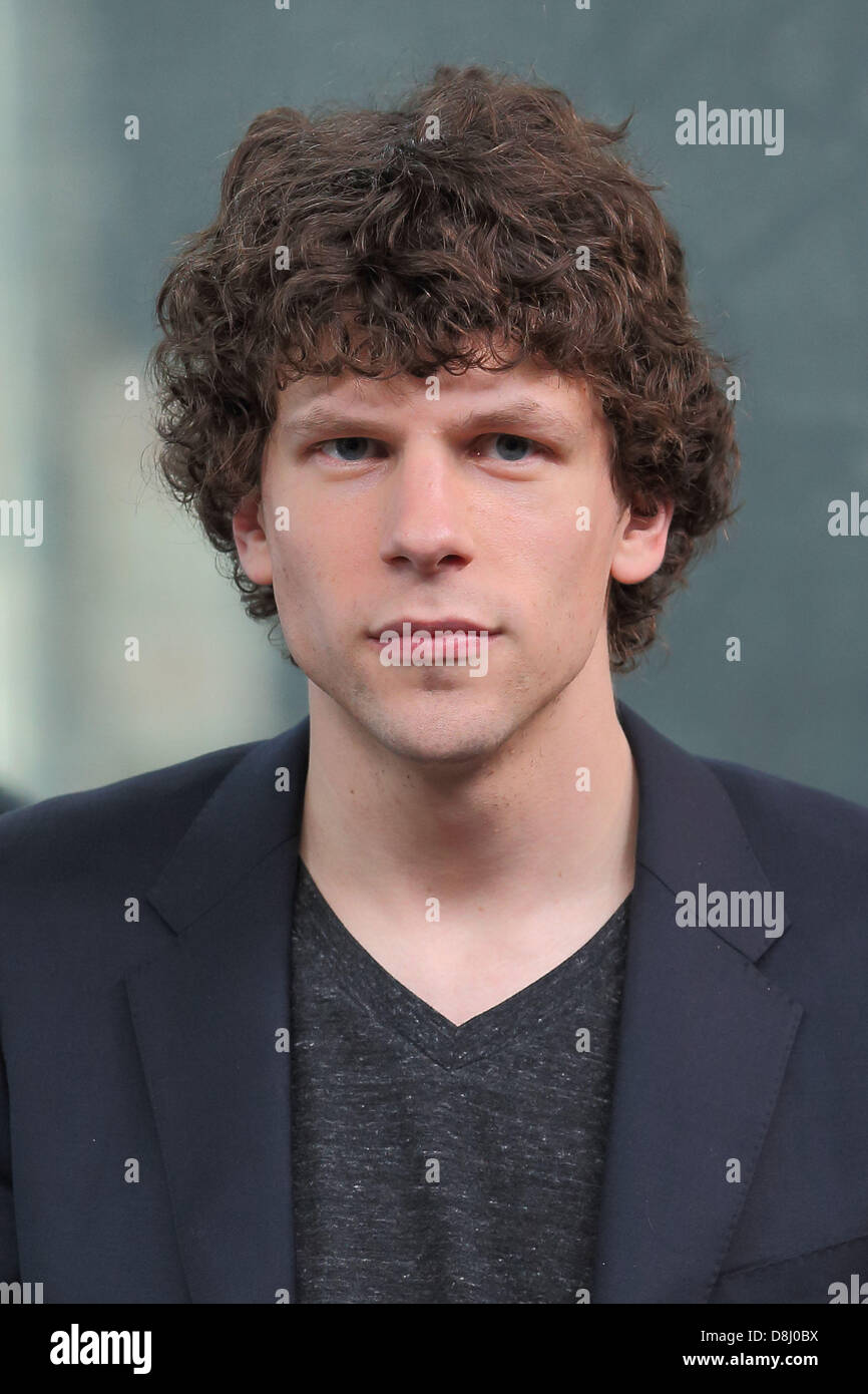 Toronto, Canada. May 29, 2013. Actor Jesse Eisenberg appears on Much