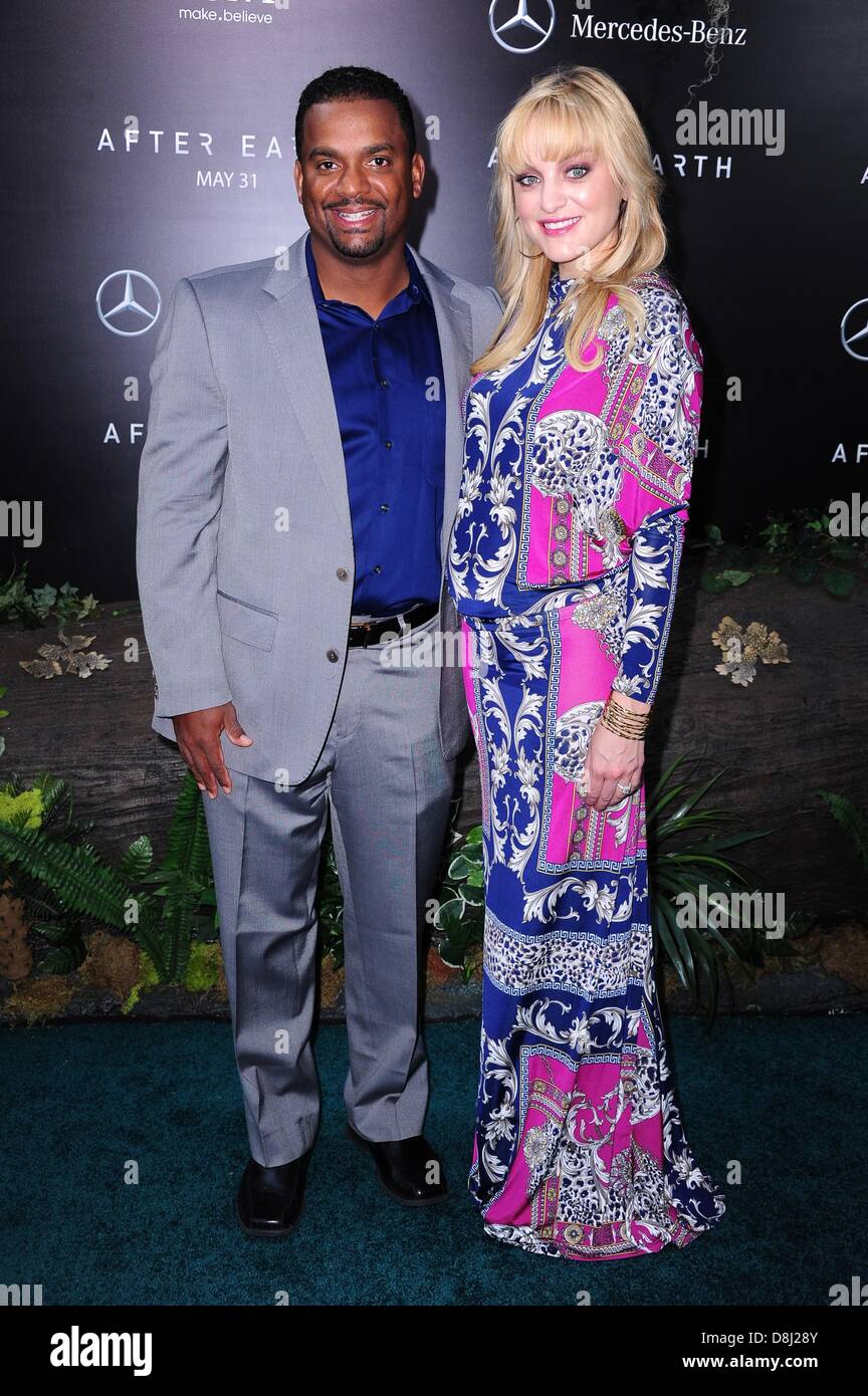 New York, NY, USA. May 29, 2013. Alfonso Ribeiro, Angela Unkrich at the