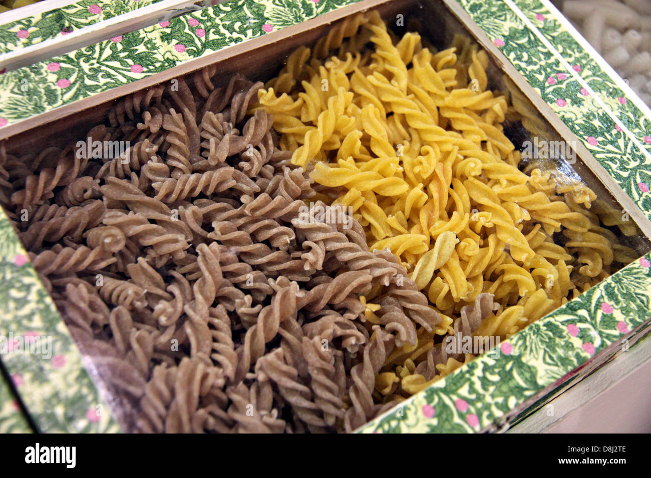 Macaroni line made from rice,It no substances allergens Stock Photo - Alamy
