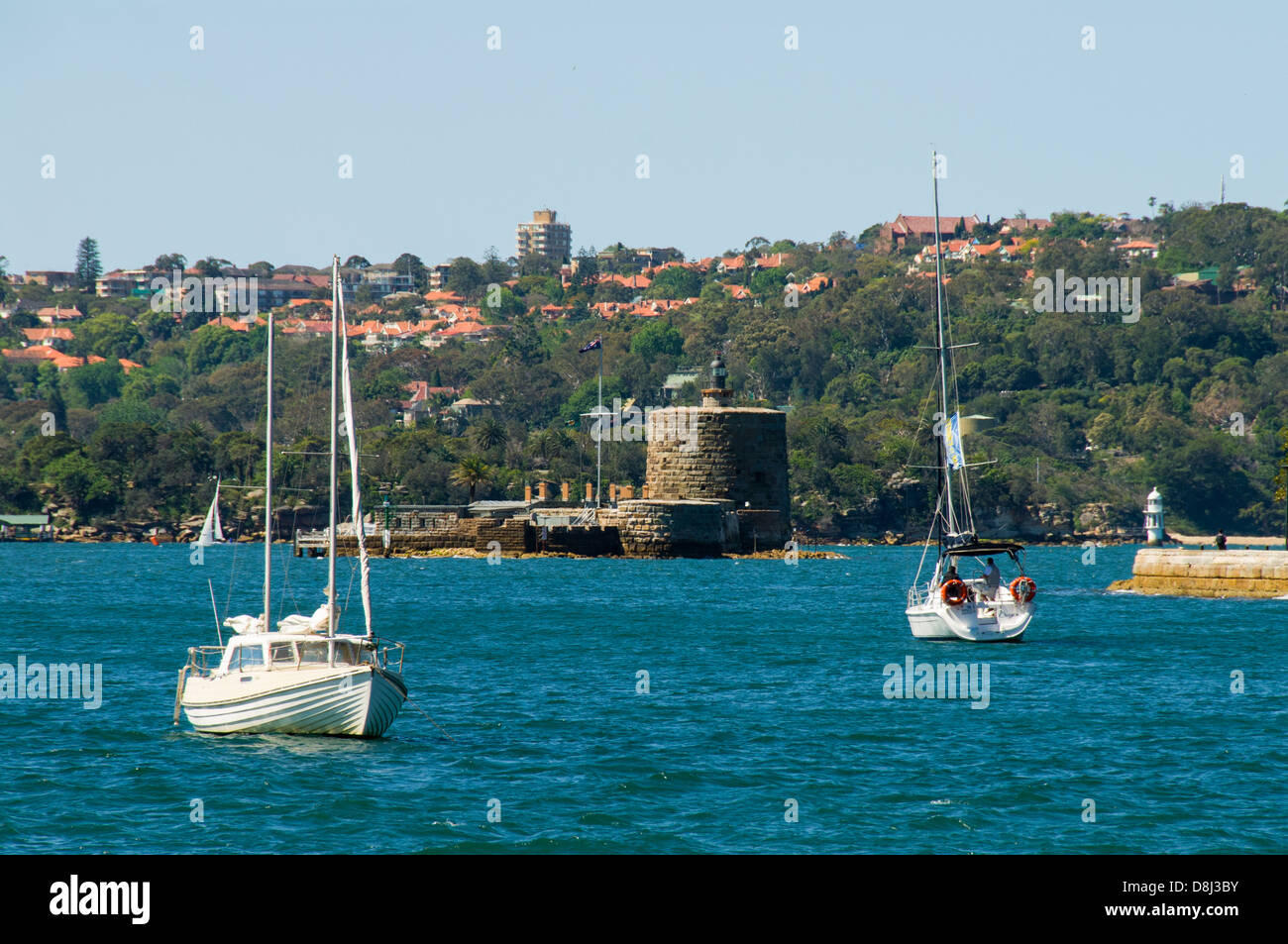 Fort Denison, Sydney Harbour, Sydney, NSW, Australia Stock Photo