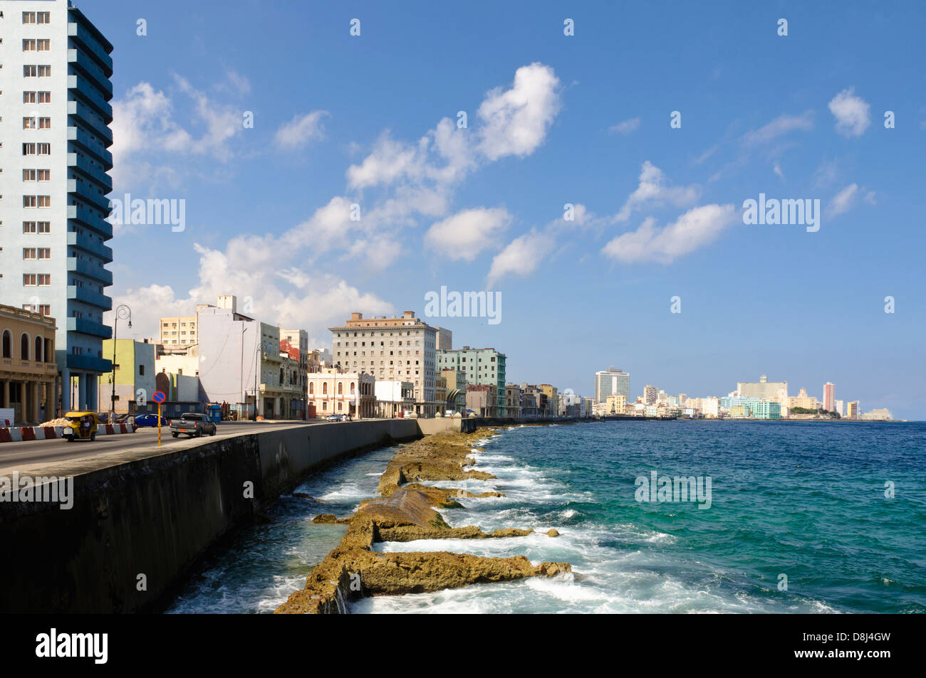 Malecon,Havanna, Cuba, Caribbean Stock Photo