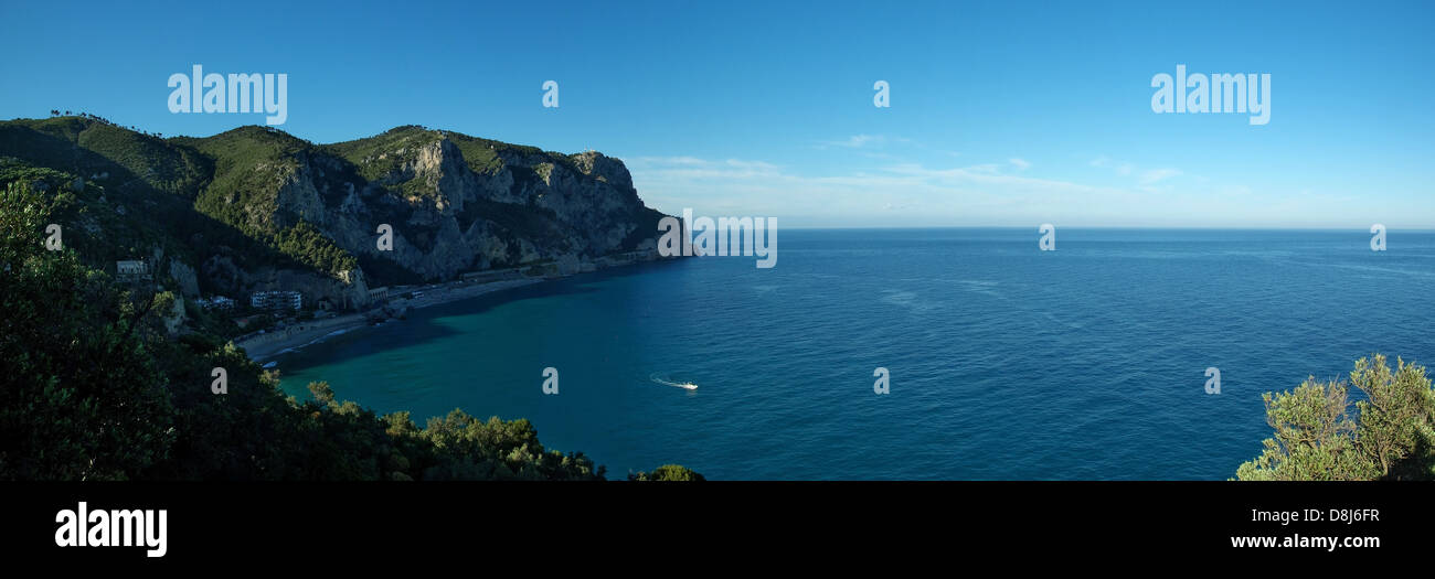 View of the Capo Noli Liguria Stock Photo Alamy