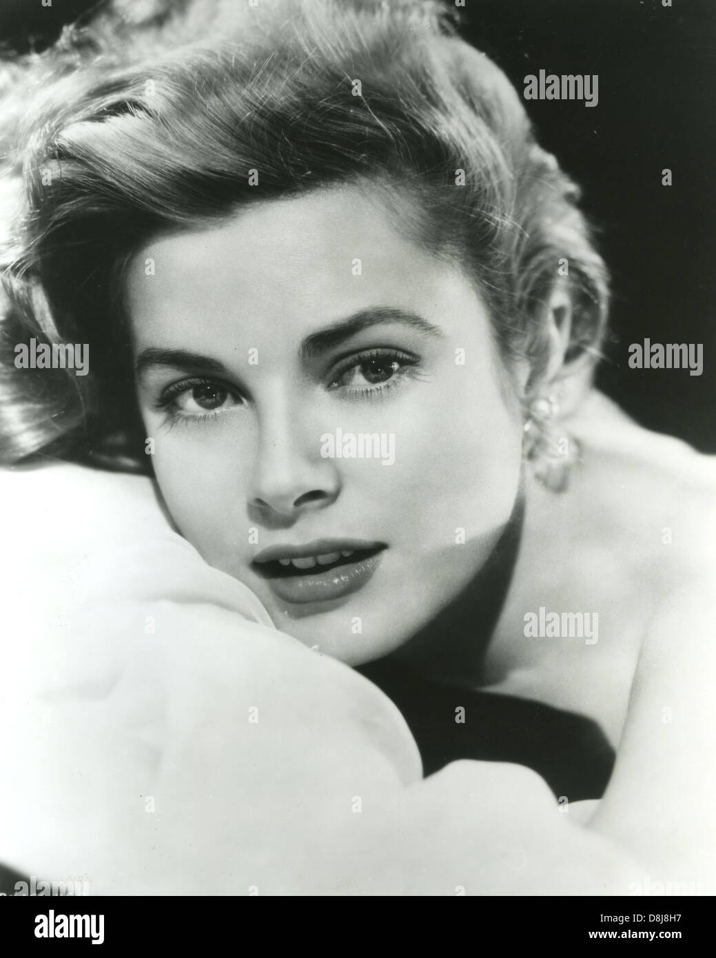 GRACE KELLY (1929-1982) US film actress and later Princess of Monaco about 1955 Stock Photo