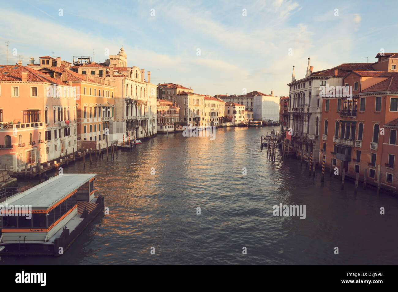 Grand canal golden light hi-res stock photography and images - Alamy