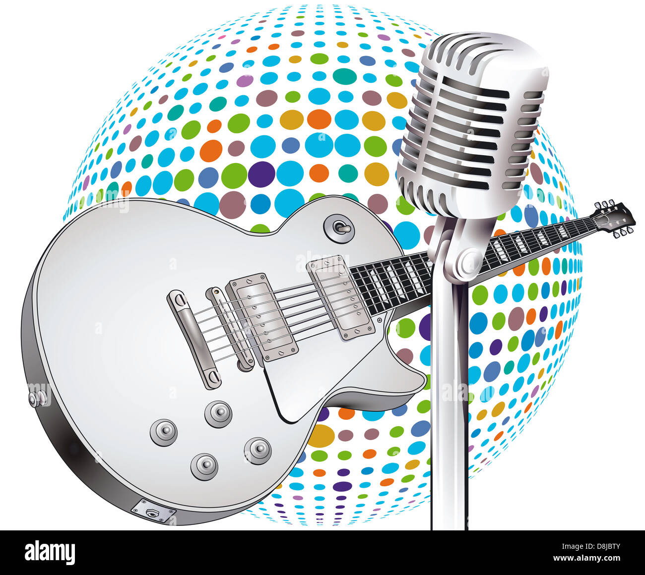 Rockmusik instrumente hi-res stock photography and images - Alamy
